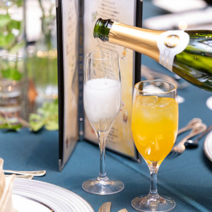 乾杯のスパークリングワインです|785513さんのアールベルアンジェ仙台の写真(2611125)