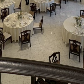 階段上から見たもの