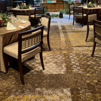 あまり気に入らなかった披露宴会場。