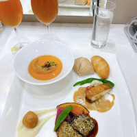 新郎新婦用料理（控え室にて）