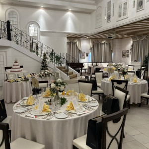 ゲストテーブル狭く感じない|785591さんのホテルモントレ ラ・スール大阪の写真(2611612)