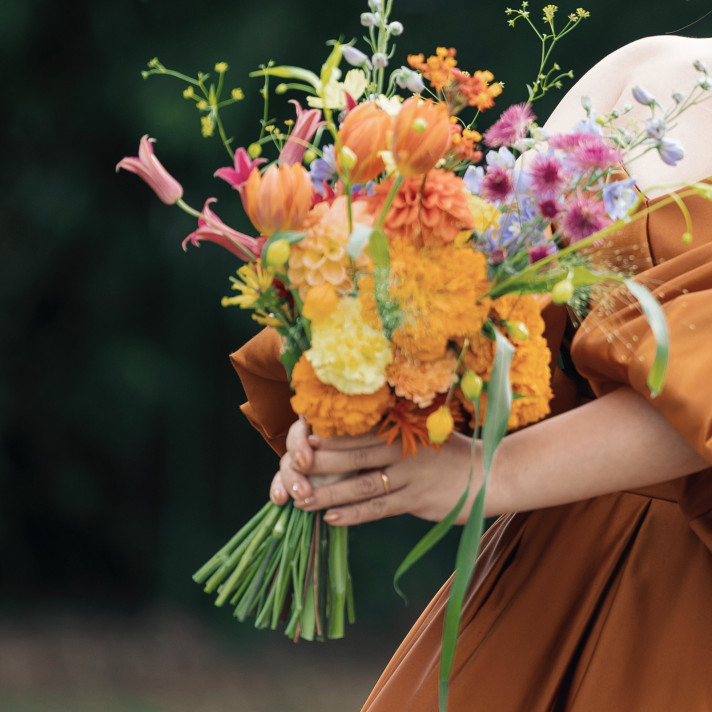 好きなイメージを作り上げていただけたお気に入りのブーケ
