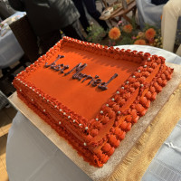 ケーキの色も希望通り再現していただきました。