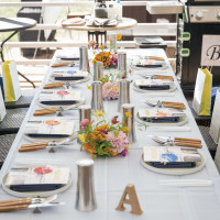 披露宴会場もとても可愛く仕上げて下さいました！