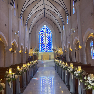 高級感のある王道のチャペルです。