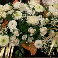 高砂テーブルの装花です。