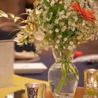 テーブル装花です。