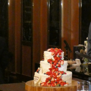 ウェディングケーキです。|785635さんのザ・ロイヤルクラシック姫路の写真(2614881)