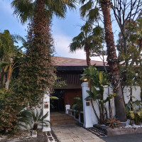 入口はリゾートのような感じ。