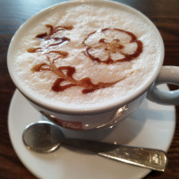 ラテアートが可愛かったです。