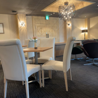 生花が置いてありました。