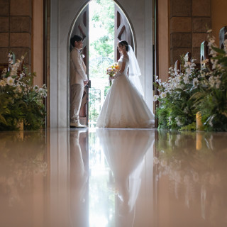 式前に撮った写真