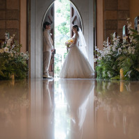 式前に撮った写真