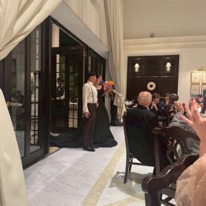 お色直し後入場口|785705さんのアーククラブ迎賓館（新潟）/テイクアンドギヴ・ニーズウェディングの写真(2616117)