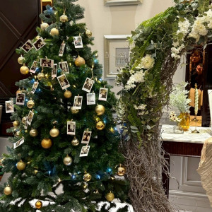 ロビーの装飾|785705さんのアーククラブ迎賓館（新潟）/テイクアンドギヴ・ニーズウェディングの写真(2616123)