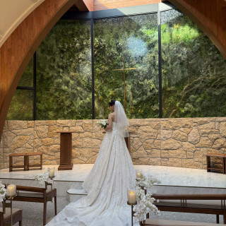 チャペルでの撮影写真です