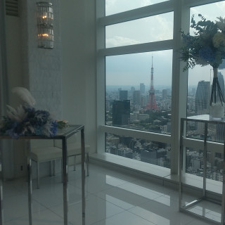 挙式会場の写真です。