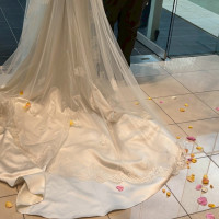 チャペルでのフラワーシャワー