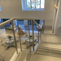 階段上から撮った様子