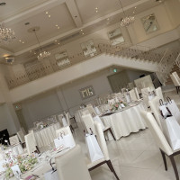 披露宴会場の階段