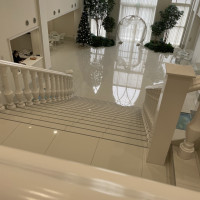 フラワーシャワーの階段上からの様子