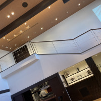 披露宴会場の階段