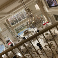 階段上から見た様子