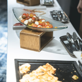 中座後にデザートビュッフェを開催しました