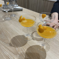 搾りたてオレンジジュースがとても美味しかった