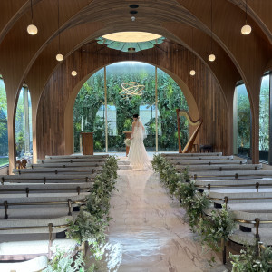 チャペル|785795さんのアクアテラス迎賓館（新横浜）/テイクアンドギヴ・ニーズウェディングの写真(2613545)