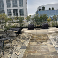 最上階の屋上スペースです。