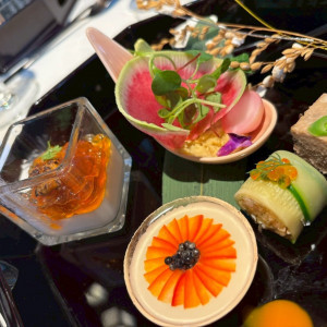 前菜|785806さんのアカガネリゾート京都東山（AKAGANE RESORT KYOTO HIGASHIYAMA）の写真(2613666)