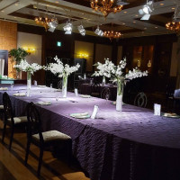 シックなコーデの会場