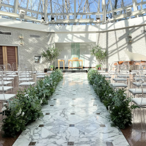 チャペルのバージンロード|785811さんの水戸プラザホテルの写真(2613716)