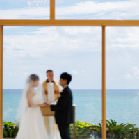 チャペルから海がみえます