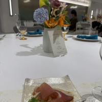 ウェルカム生ハムももちもちしておいしい！