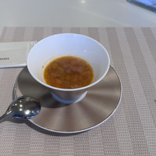 このスープが好みでした。人気のようです。