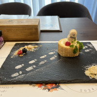 試食のスイーツ、美味しかったです！