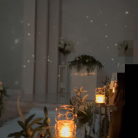 幻想的な映像。