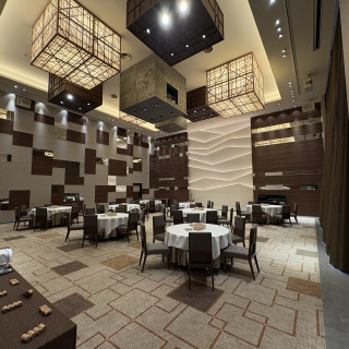 披露宴会場の雰囲気