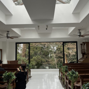 屋内の挙式会場|786002さんのTHE NANZAN HOUSE （ザ ナンザン ハウス）の写真(2615054)