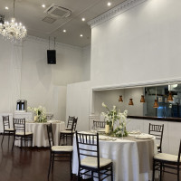 披露宴会場にはライブキッチンがあります