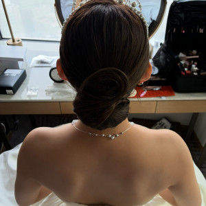 挙式ヘア|786059さんのストリングスホテル東京インターコンチネンタルの写真(2615161)