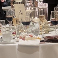 ゲストテーブルの全体像です