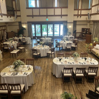 階段からの披露宴会場