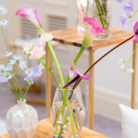 オレンジの花はのけてもらってピンク多めにしてもらいました。