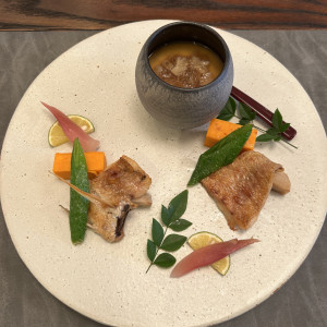 魚と茶碗蒸しがあったので豪華でした。|786105さんのピアザ デッレ グラツィエの写真(2615596)