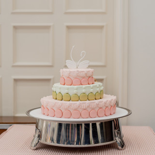 ウェディングケーキ。
30種類から選択可能。