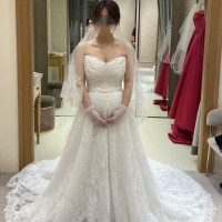 ウェディングドレス（正面）