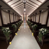 一つ目のチャペルです
木でアットホームかつ綺麗な雰囲気でした